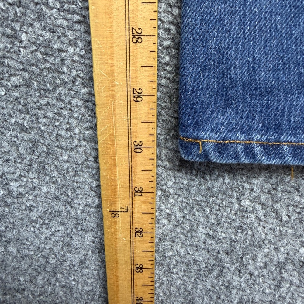 Vintage JCPenney Big Mac High Waisted Straight Leg Jeans Medium Wash Blue 29x32 - Picture 5 of 8